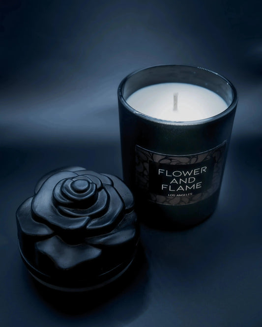 Flower and Flame Candle - Majik 